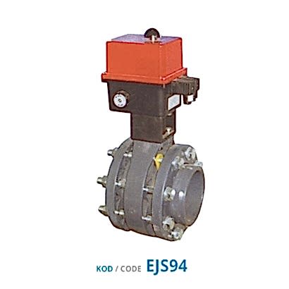 Elektrik Aktüatörlü Kelebek Vana (Komple)