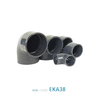 Pina U-PVC Dirsekler - 90° Açılı