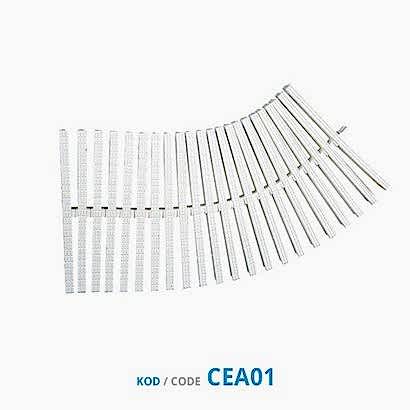 Pina Tek Geçme Savak Izgaraları